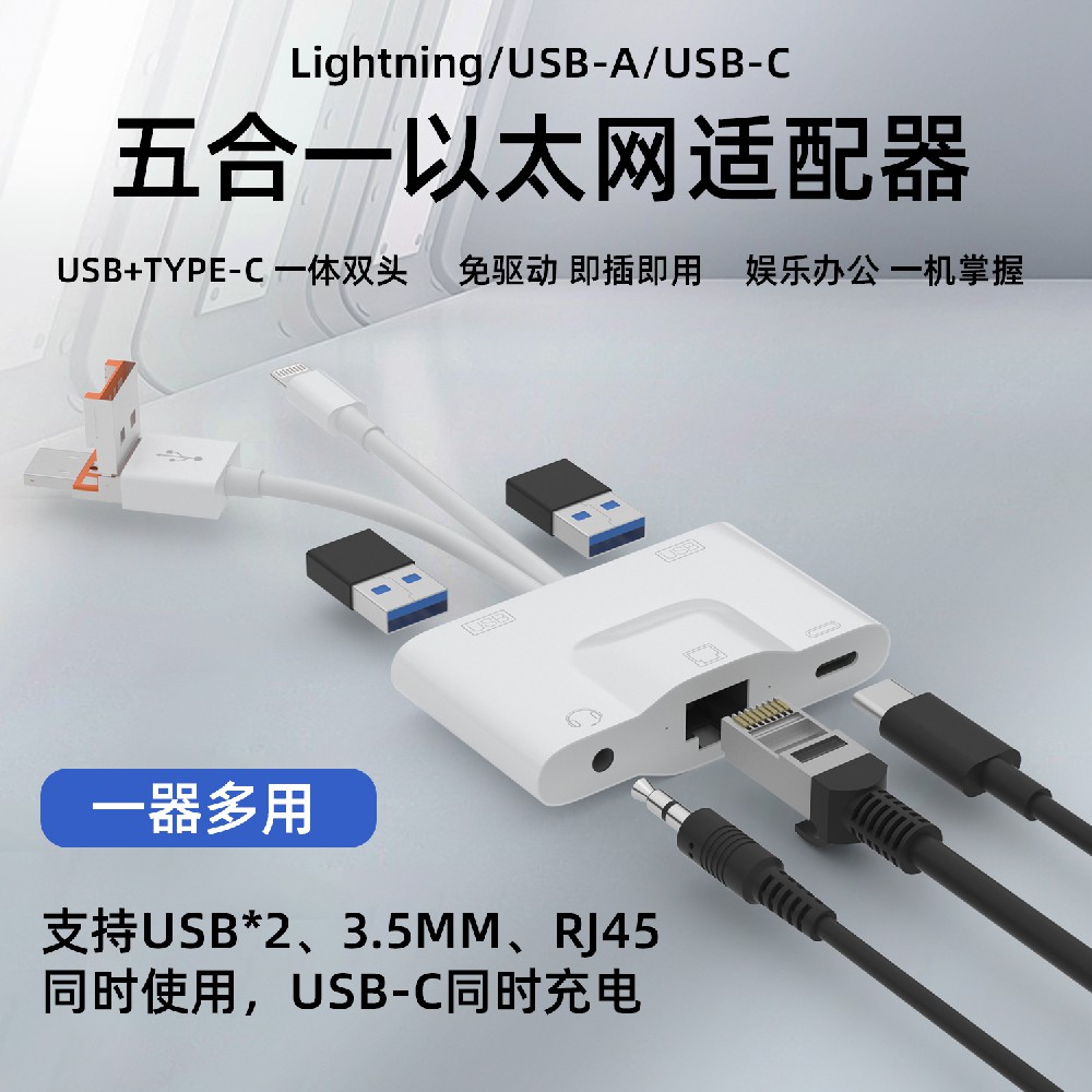 五合一网口适配器 1033TLPRO